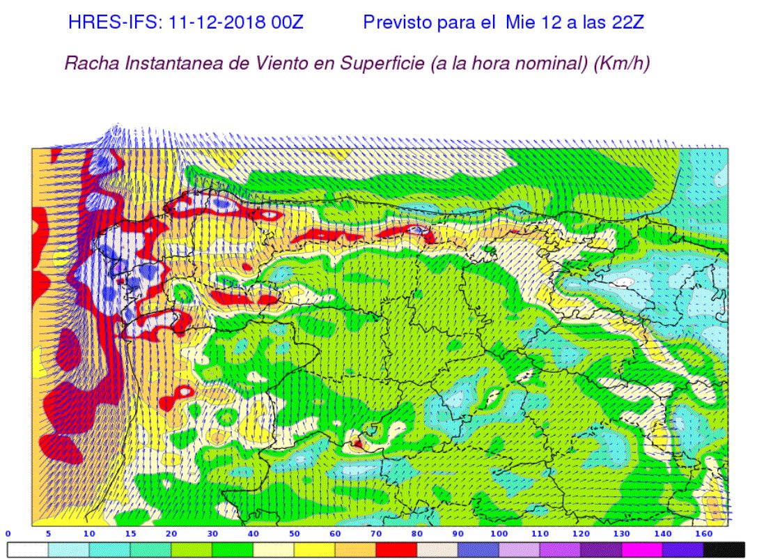 AEMET_Galicia's tweet photo. Para mañá mércores espérase a chegada dun activo sistema frontal que vai deixar precipitacións a partir de mediodía; as máis importantes serán no oeste de Galicia.
Ademais, o vento pode soprar con forza na costa e zonas altas do interior. https://t.co/e9LunSZZGF