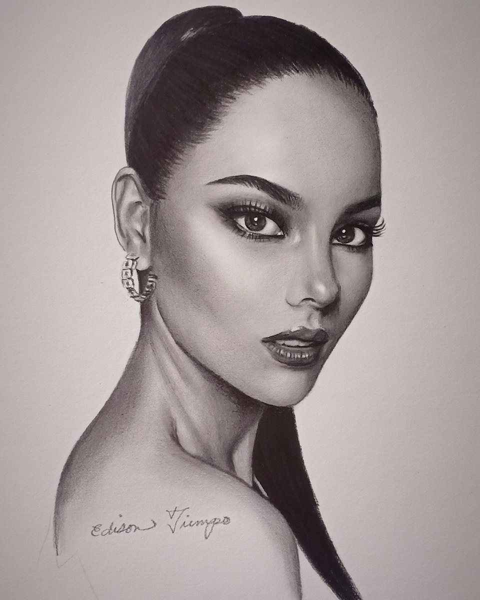EdisonTiempo's tweet photo. Para sa pambato ng Pilipinas ๐ต๐ญ
Miss Universe Philippines @catrionaelisa.
#drawing #artbyedison #MissUniverse2018
#CatrionaGray #MissUniverse #Philippines #teampinas #gopinas @CatrionaGrays https://t.co/vsLvxkqWPv