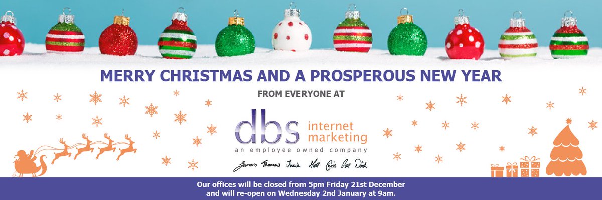 dbsdigitaluk's tweet photo. 🎁🎄🎁🎄Christmas Opening Hours at DBS 🎁🎄🎁🎄

Our offices will be closed from 5pm Friday 21st December and will re-open on Wednesday 2nd January at 9am 🎅⭐ https://t.co/SE13HCFOuX