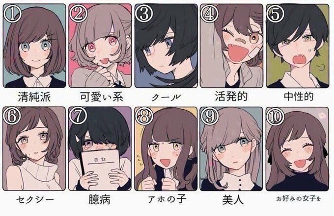 流行ってるみたいなので便乗!
なんでも言ってくださいな?
#私のイメージはどれですかリプで教えてください 