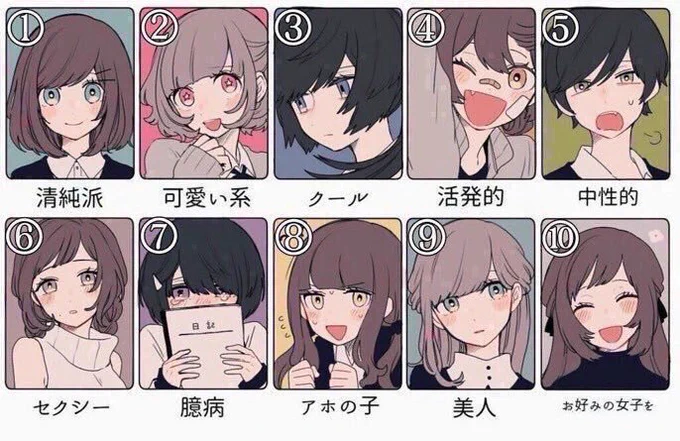 流行ってるみたいなので便乗!
なんでも言ってくださいな?
#私のイメージはどれですかリプで教えてください 