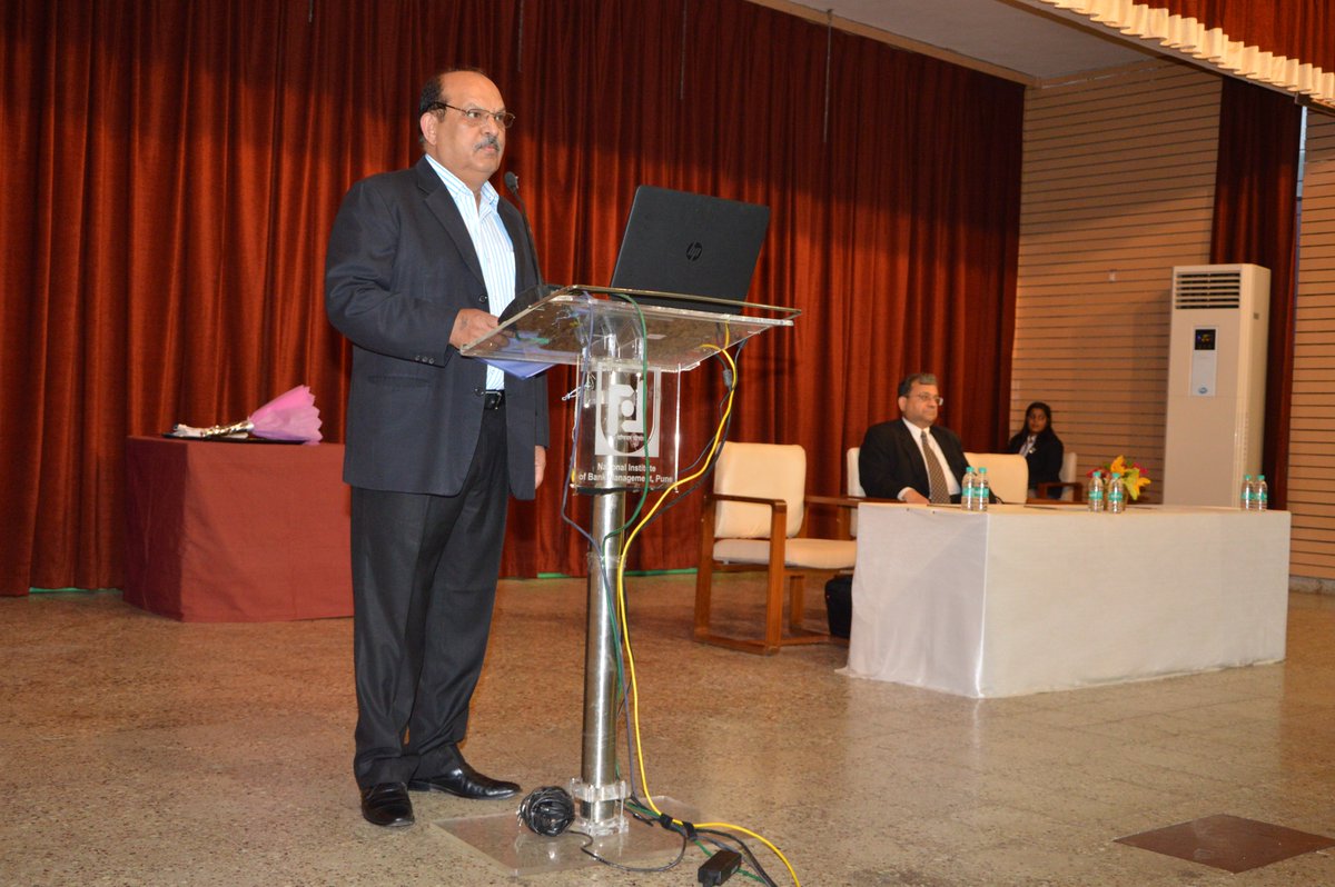 NibmTwit's tweet photo. Shri Ambreesh Srivastava, Head of Financial Institutions, Southeast Asia Group, Fitch Ratings addressed  PGDM  students and NIBM faculty on the Fitch Ratings approach of determining international ratings of countries and companies.#NIBMPune https://t.co/wxBF15XXHA