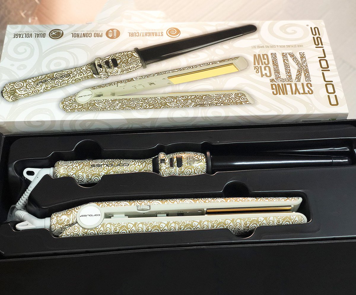 corioliss_es's tweet photo. La combinación perfecta para hacer ondas y alisar con el máximo respeto por el cabello: #Corioliss C1 Lugano + Glamour Wand Lugano
Limited Edition▶️https://t.co/p9j4AcuIUb https://t.co/vhLsrGPf0Y