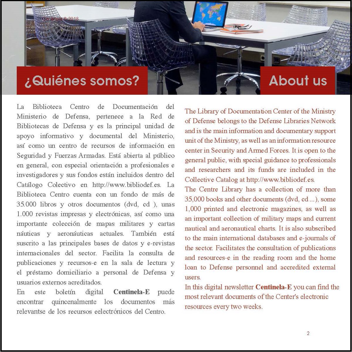 DefensaPtrmonio's tweet image. 📣 Nuevo boletín Centinela-E de la Biblioteca Cdoc de @Defensagob con lo último en #BasesDatos #EJournals y nuevos #Ebooks de @EBSCO_Espana en seguridad, terrorismo e inteligencia 💻 @EjercitoTierra
@EjercitoAire @Armada_esp

👉 bit.ly/2PylGkC