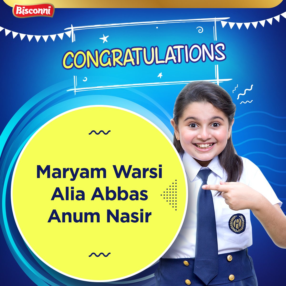 Congratulations to all the Coke Fest Karachi ticket winners!
#BisconniPakistan #CokeFest2018