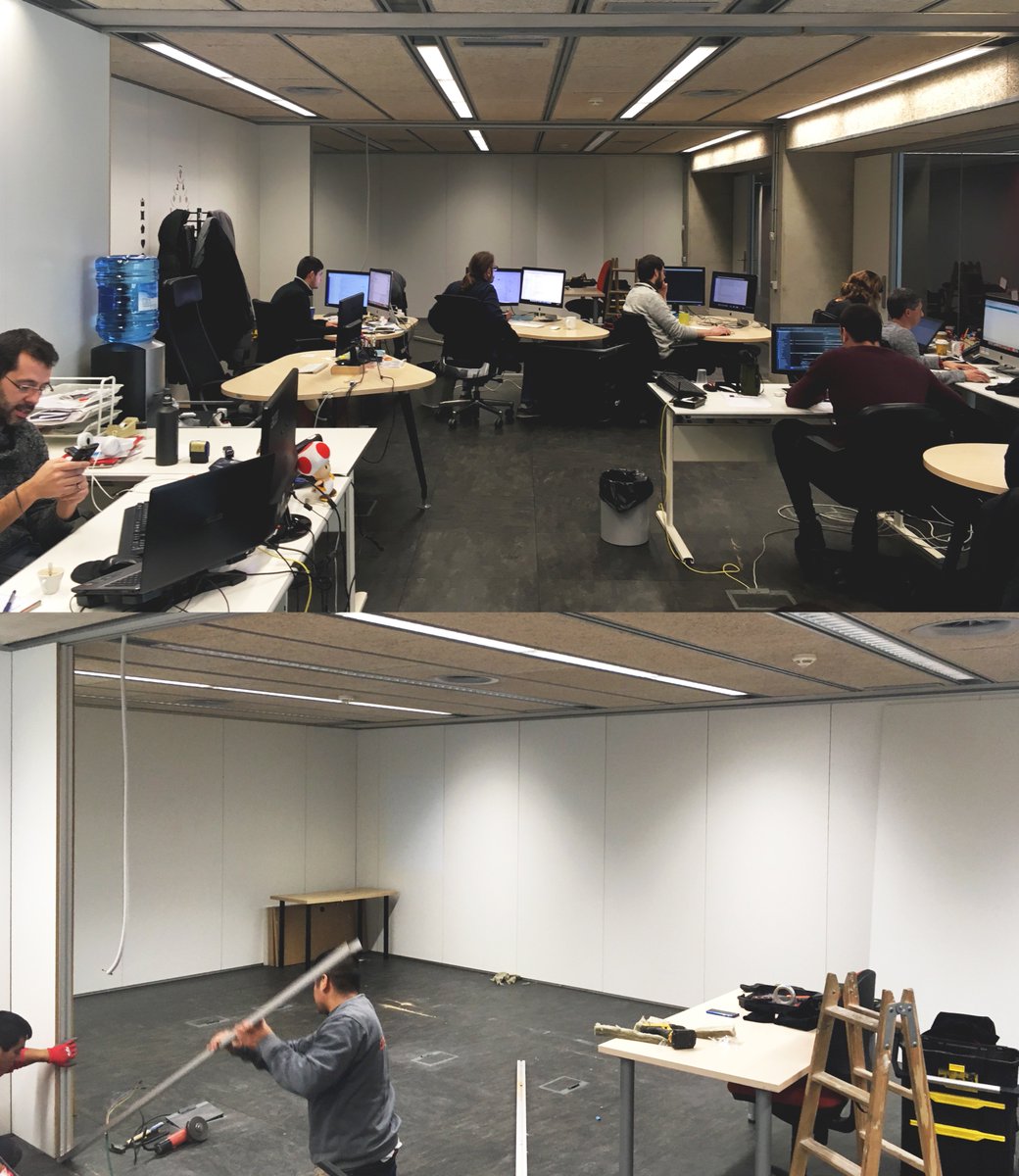TOTHOMweb's tweet photo. 🔨 A @TOTHOMweb estem de reformes! 🔨
Ampliem límits per poder satisfer més clients! El constant creixement juntament amb @AdditioApp demanava més espai a l'oficina i d'aquí poc podrem estrenar nova zona. 
Gràcies a tots per fer-ho possible.🤘
#accessibilitatweb #accessibilitat https://t.co/Q8sG78LtsW