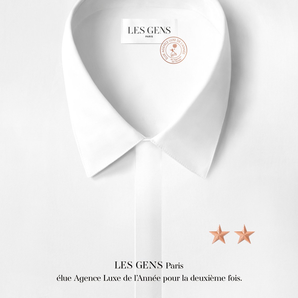 LesGensAgency's tweet photo. Fiers de vous révéler que nous recevons le prix de l'Agence #Luxe de l'Année 2018 ! 👏🏻#agencedelannee #proud #communication #paris #GPAA2018 https://t.co/BfQPl8fWAF