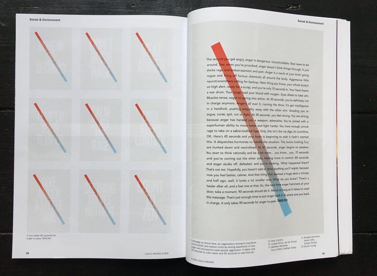 Great to see some of our #take90 print work in <a href="/LuerzersArchive/">Lürzer's Archive</a> Congrats <a href="/GreyLondon/">Grey London</a> <a href="/ladypay/">Caroline Pay</a> <a href="/eldarchen/">Eldar Chen</a> <a href="/rachsholden/">Rachel</a> <a href="/torgarnett/">Tor Garnett</a> <a href="/tokenblack03/">joe de souza</a> @G_Horrocks <a href="/MattJDKennedy/">Matt Kennedy</a> <a href="/NJHolley/">Nathan Holley</a> #jesselittle #terryoneill #joearnold #stuartleung