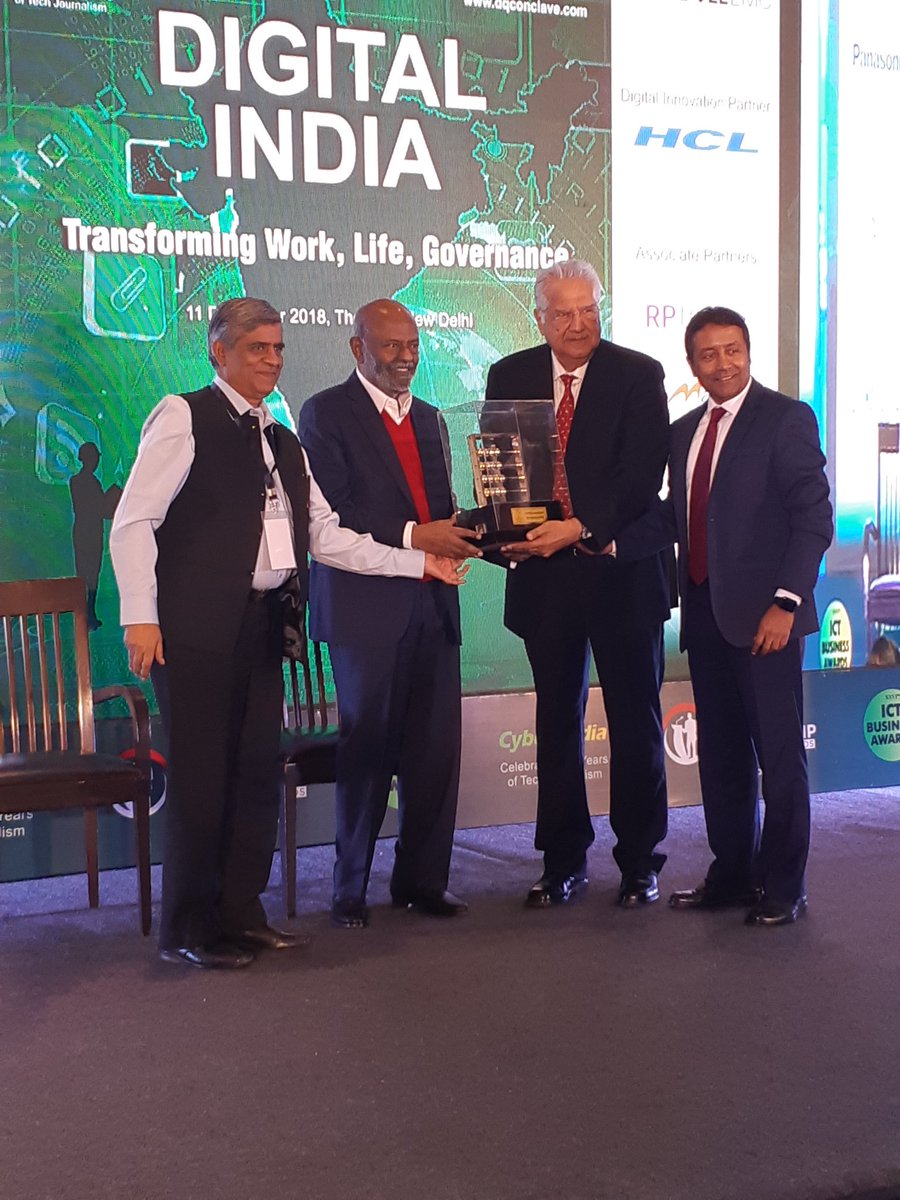 magicedtech's tweet image. Proud to share, our Chairman Mr. Arjun Malhotra has been awarded befetittingly the &quot;Lifetime Achievement Award&quot; for 2018 for his valuable contribution to the technology industry by Dataquest!     
Congratulations Arjun and keep inspiring!
#inspiration #awards #magicedtech #proud