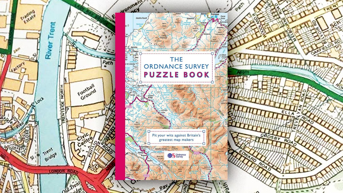 Do you know someone who thinks themselves the ultimate map reader? The person who leaps into action when directions are needed or distances to be calculated? Or maybe YOU are that person? If so, The Ordnance Survey Puzzle Book is essential: waterstones.com/book/the-ordna…