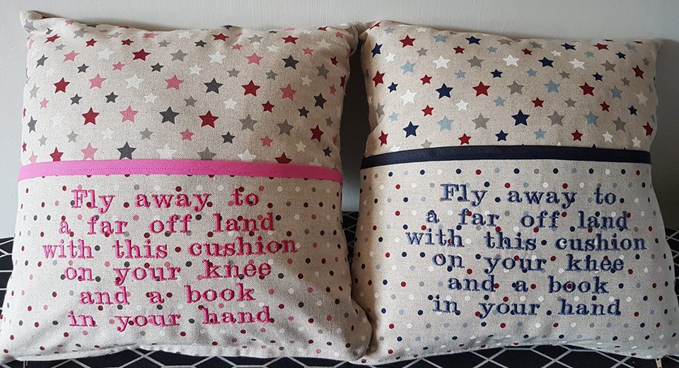 Customers photo for there little fabric shop! #pillows #tradeonly #wholesale #craftyfabrics #crafts #crafty #fabric #designs #chathamglyn #chathamglynfabrics #craftybychathamglyn #followus #followme #followforfollow #follow4follow #wefollowback #followchatham #follow