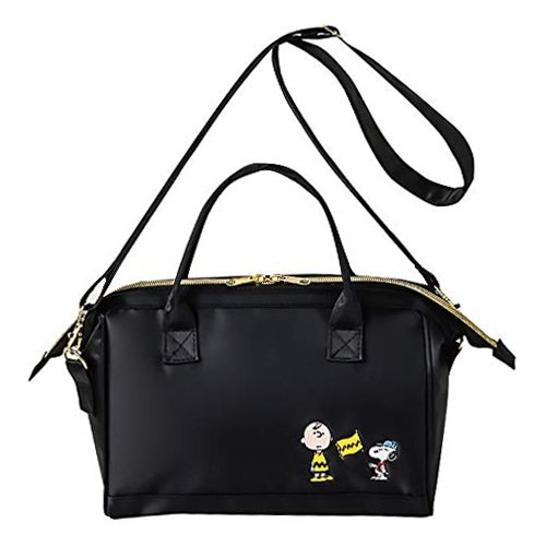 雑誌付録ダイアリー A Twitter Snoopy Shoulder Bag Book スヌーピーとチャーリー ブラウンの刺しゅうがポイントのショルダーバッグ 口金入りで大きく開き ストラップを取り外せばハンドバッグに 雑誌付録紹介ブログ T Co Iyqlbsedri Snoopy 雑誌