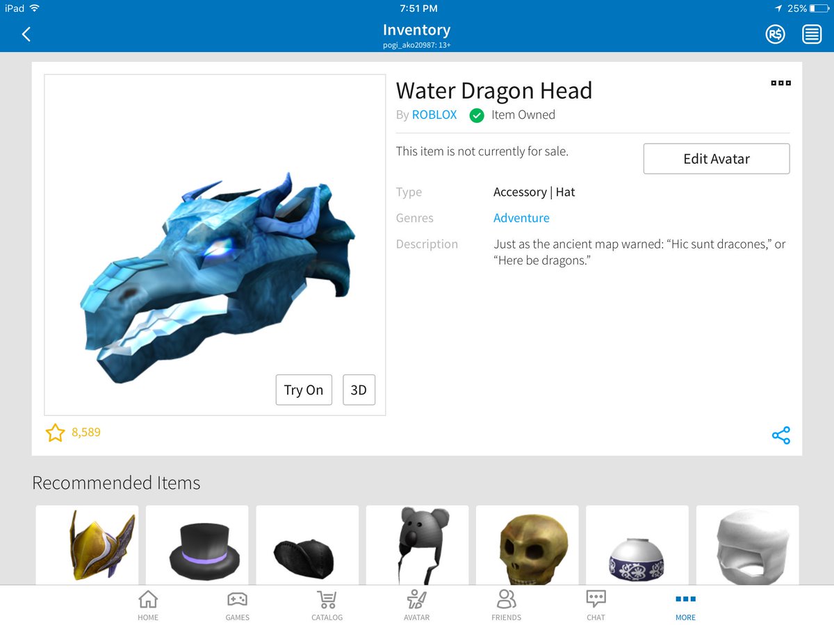 Charlesrblx 07 Charles77661123 Twitter - how to get the water dragon head aquaman backpack roblox