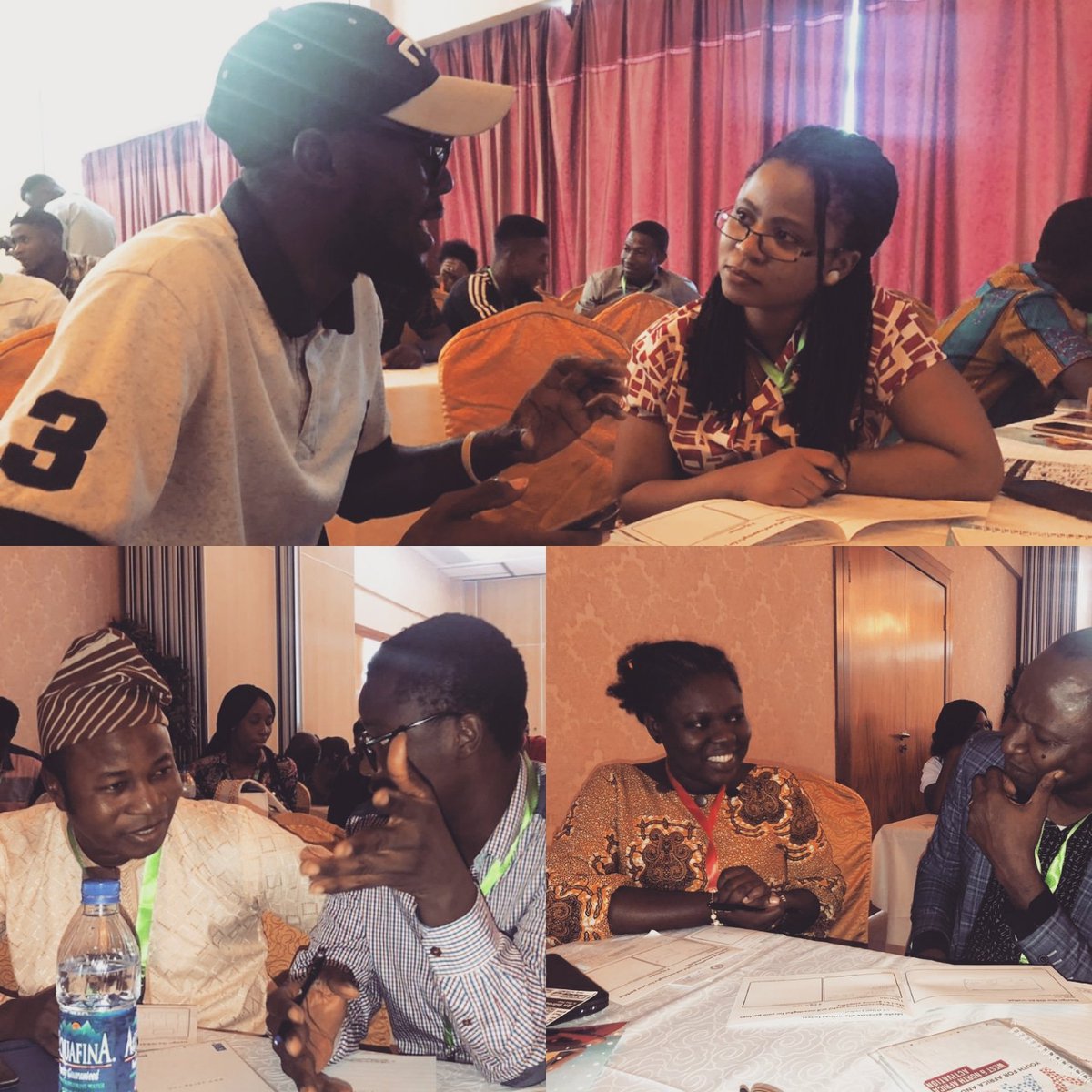 youthafricasdgs's tweet photo. Our #entrepreneurs are working on their Design Thinking projects in a session hosted by @AccentureSA's Liquid Studio Director, @realrorymoore. #YASDGs #YASLaunch2018 https://t.co/QwIYp5tAtJ