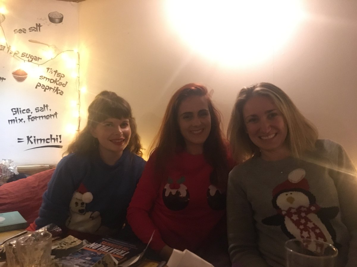 GetSetWest's tweet photo. Thank you to @ChanceCounters @BurgerTheoryUK @YKTO for giving us the BEST office xmas party! 😍 A-M-A-Z-I-N-G food 😋, venue and staff that helped us judge our xmas jumper competition! We hope y’all have a fab festive season!🎄#Tistheseasontobejolly #getsetforgrowth #getsetwest https://t.co/qgWQcP8q9b