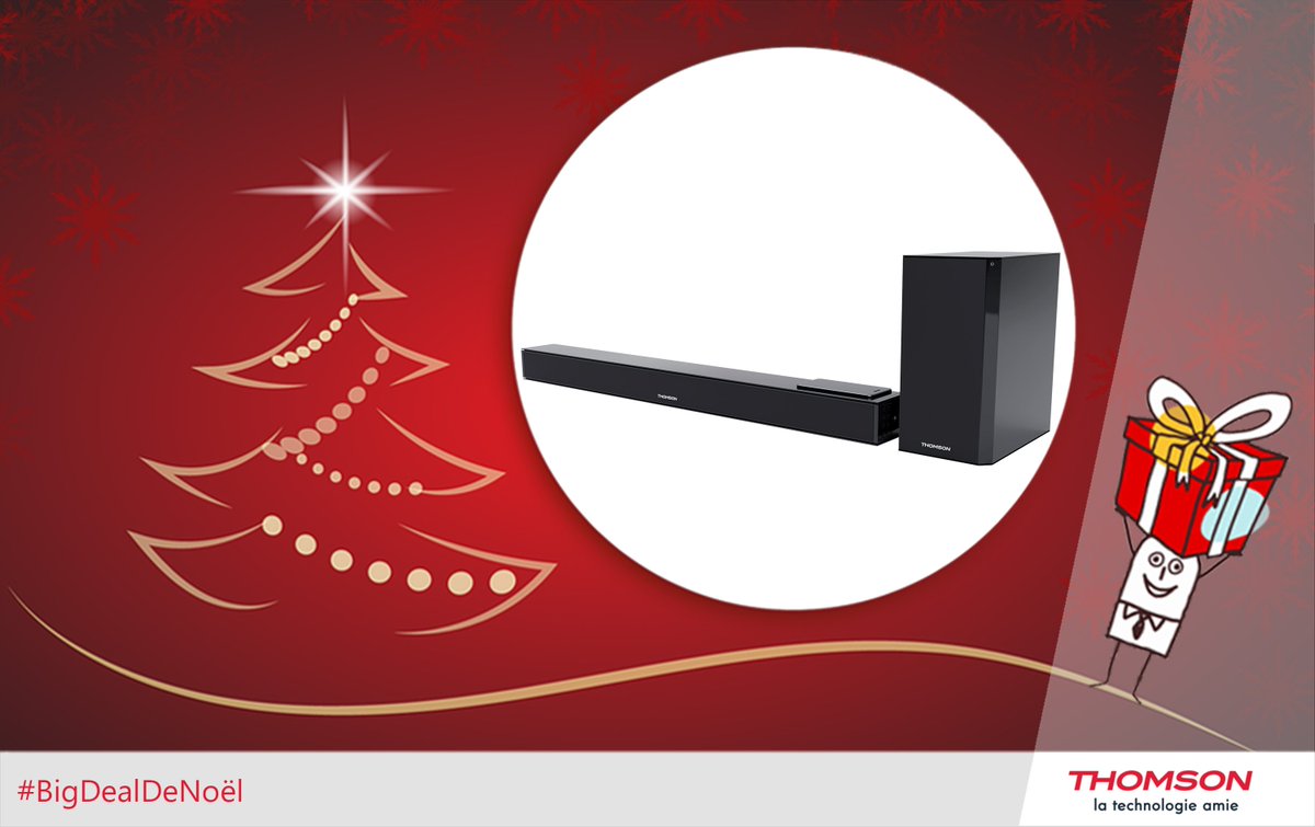 Thomson_FRA's tweet photo. Plus que 2 semaines avant #Noël ! Mais pourquoi attendre ? Tentez de gagner la barre de son avec chargeur à induction SB260IBT !

▶️ FOLLOW + RT
▶️ Quel est votre film favori pour les fêtes ? 🍀🎁🎄🎅

#BigDealDeNoël #JeuConcours #ThomsonAudio https://t.co/PHbcUzVuJT