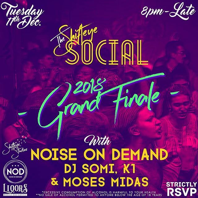 ShifteyeStudios's tweet photo. Session #009: The #GrandFinale 2018 is HERE! What a whirlwind of a year, it seems to have gone so fast!!
.
.
It's been amazing to host all you amazing people at the #ShifteyeSocial throughout the year. .
.
Join us TONIGHT for One Last Shifteye Social of β¦ https://t.co/SSVVnduHA8 https://t.co/Kw0HWGGTQu