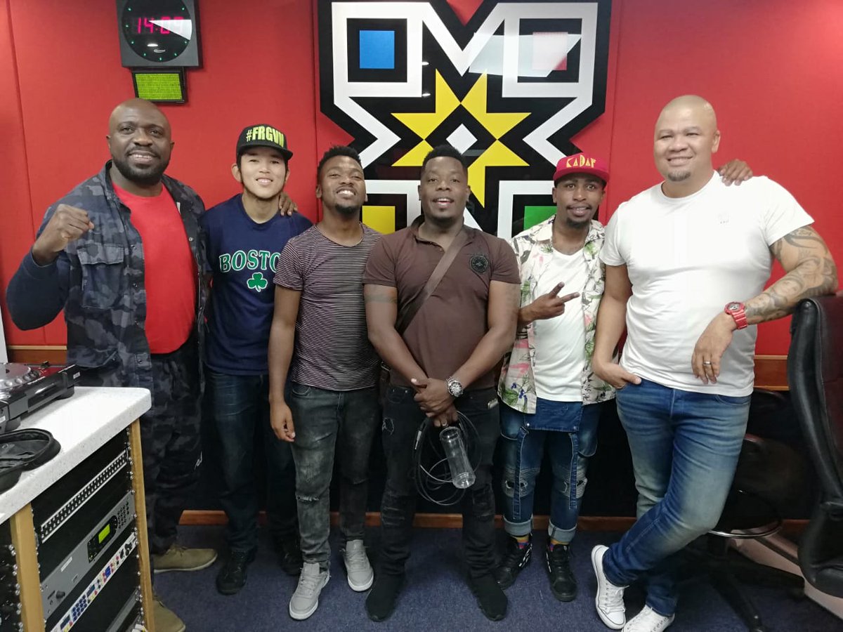 therealkadaf's tweet photo. Thank you @motswedingfm for an awesome unplugged session #Kadaf https://t.co/VNK8N4N778