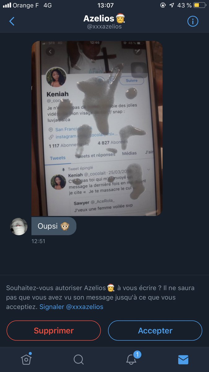 _cocolait's tweet photo. Excusez moi mais ça vous amuse ????? @xxxazelios ça t’amuse ?????? Mais je dois faire quoi maintenant??? Supprimez mon compte ? https://t.co/KekRVd8xaj
