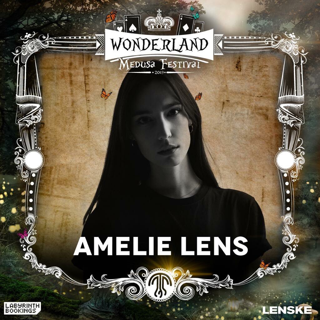 MedusaFestival's tweet photo. El buen TECHNO en #TheSecretOfWonderland 🦋 con @AmelieLens ❤️ https://t.co/yTK0w3y86T