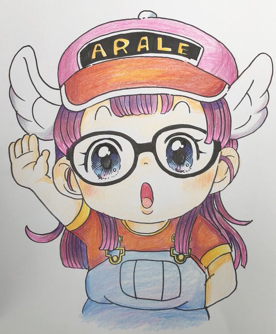 アラレちゃんのtwitterイラスト検索結果 古い順