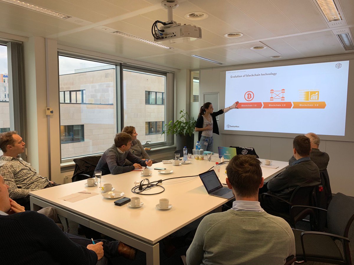 Blckchn_Academy's tweet photo. Discover the #business potential of #Blockchain! And we are off again! 🚀 The 2nd part of our training is underway. @SettleMintCom #ethereum #workshop #smartcontracts #competitiveadvantage #Blockchain2Business https://t.co/1PBZKgs5tT