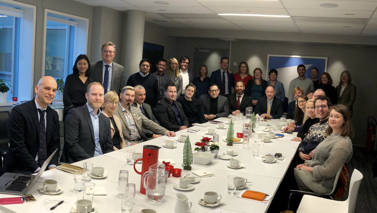 CanadaNorway's tweet photo. We are at it again! First planning meeting for the Oslo Diplomatic community in support of #LGBTIQ2 activities at 2019 @OsloPride. In 2015, we were four countries - so far over 25 next year ๐ง๐ช๐บ๐ธ๐ฉ๐ช๐ฌ๐ง๐ง๐ฌ๐ฆ๐ท๐ง๐ฌ๐ช๐บ๐จ๐ฑ๐จ๐ด๐ซ๐ฎ๐ช๐ธ๐ฎ๐ฑ๐ซ๐ท๐ฉ๐ฐ๐ต๐ช๐ฒ๐ฝ๐ฎ๐ช๐จ๐ญ๐ท๐ธ๐ณ๐ฑ๐ช๐ช๐ต๐ญ๐บ๐พ๐ง๐ฌ๐ฆ๐ท๐จ๐ฆ๐ are with us ๐ณ๏ธโ๐#osloprideint https://t.co/2ATTv87HxW