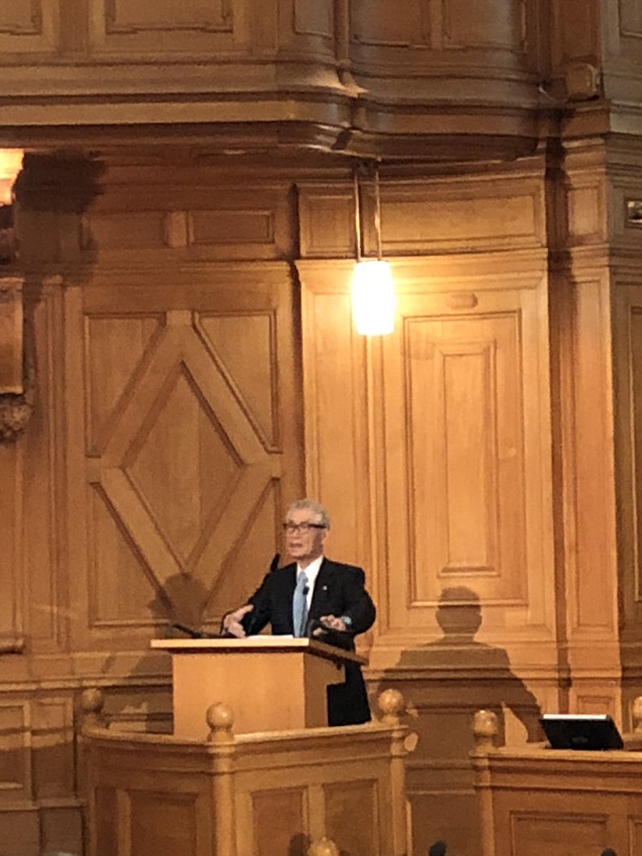 Rifo and Nobel Centre lecture by Nobel laureate Professor Tasuku Honjo at Swedish parliament.