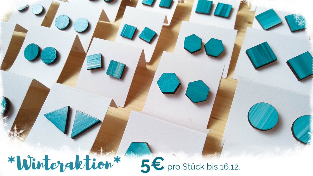 isusmiau's tweet photo. *Winteraktion* bis 16.12., für nur 5€ pro Stück diese türkis-blauen #Ohrstecker erhalten. Bestellt jetzt,damit eure Sendung vor #Weihnachten ankommt. Für alle #Urlaub &amp; #Reisefreunde oder als #Geschenk https://t.co/Vzn2wiXEfI https://t.co/ceWhF66wYw
