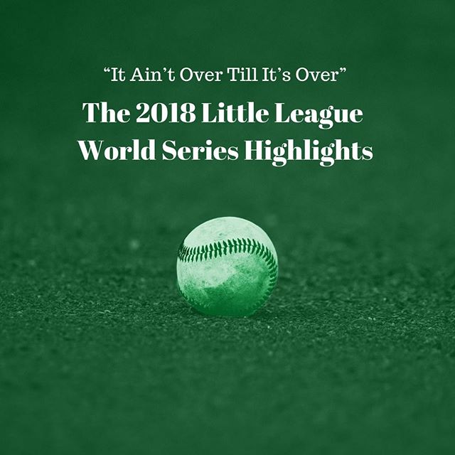 We are recapping some of the 2018 Little League World Series highlights on our blog today! Visit the link in our Instagram bio to learn more and contact us about trading pins for the 2019 season. #TuesdayTopic #BaseballTradingPins

📸 zpr.io/64v6q