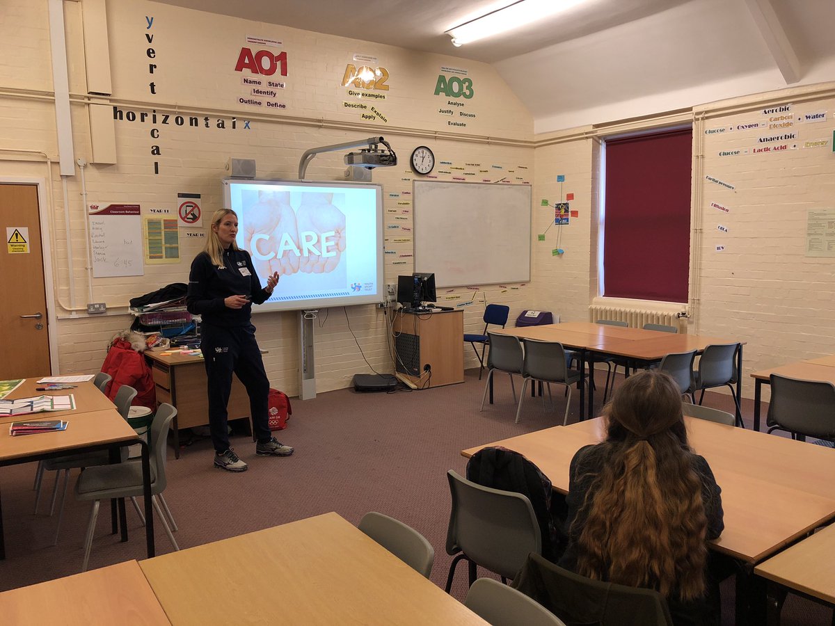 Our #ActiveInMind mentor training is underway with former <a href="/TeamGB/">Team GB</a> volleyballer <a href="/Laybourne04/">Rachel Laybourne</a> <a href="/YouthSportTrust/">Youth Sport Trust</a> <a href="/KingEdVISchool/">KingEdwardVISchool</a> #care2lead