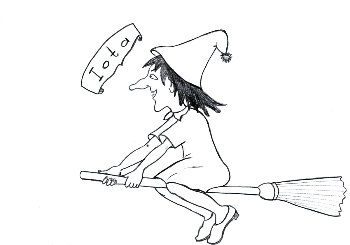 From the book'Witches at the World Cup'. The witch Iota. #witches #childrenfantasy #witshesfantasy #WorldCup #Football #soccer #championship #playfootball #magical #funnyfantasy #worldcup2018 #childrensbook #illustrator #drawing