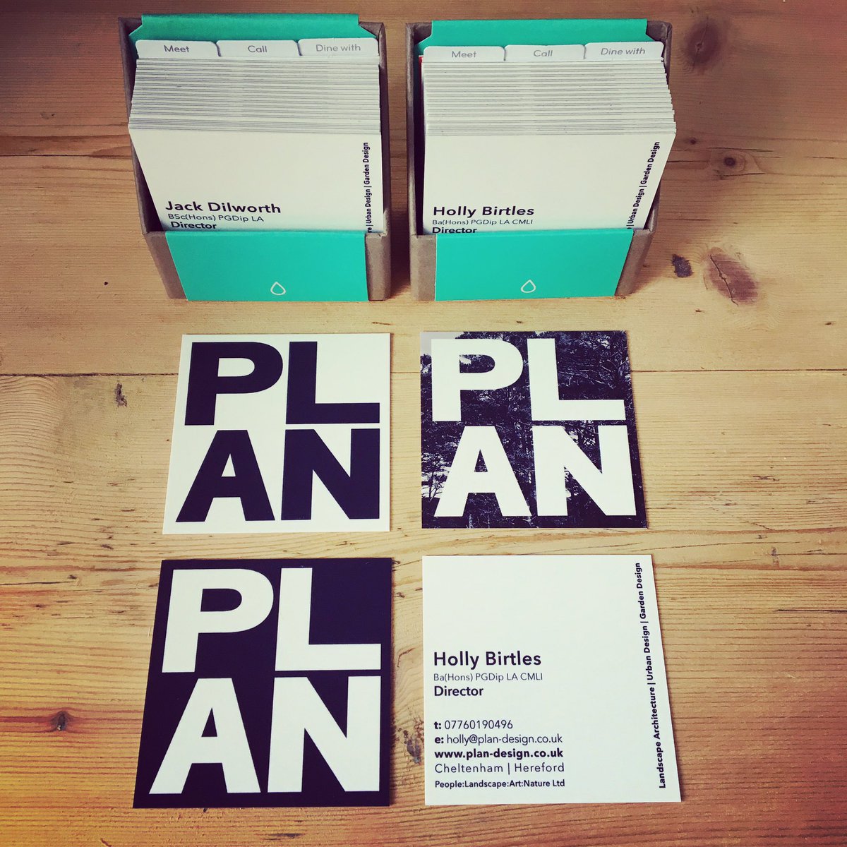 Exciting delivery yesterday from @moo super pleased with the speed and quality #businesscards #graphicdesign #newbusiness #startup #landscapearchitects #urbandesign #gardendesign #chooselandscape #plandesign