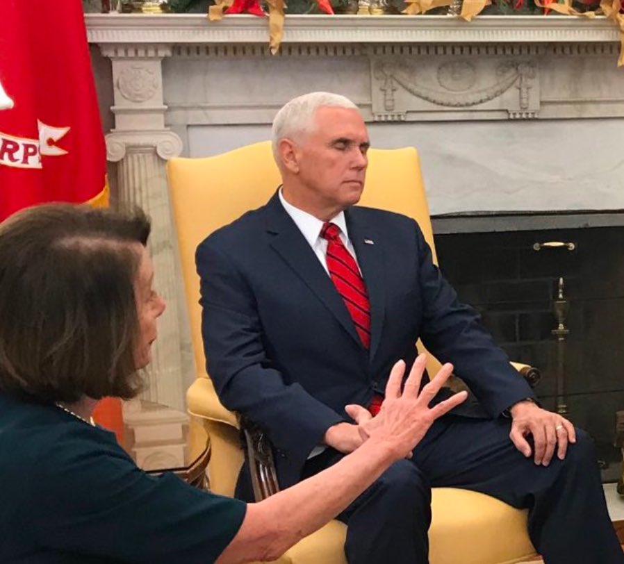 Mike Pence Takes A Weekend At Bernie S Approach To Contentious Oval Office Meeting
