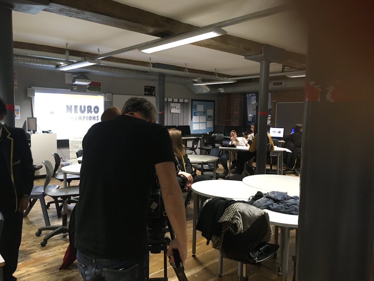 NeuroChampions's tweet photo. Another exciting day filming @lpoolstudio!!! Can’t wait to see the finished product!!! #instabrain #Liverpool #youngleaders #creatingdigitalcontent #trainingthefuture https://t.co/mY9UlT3Pv6