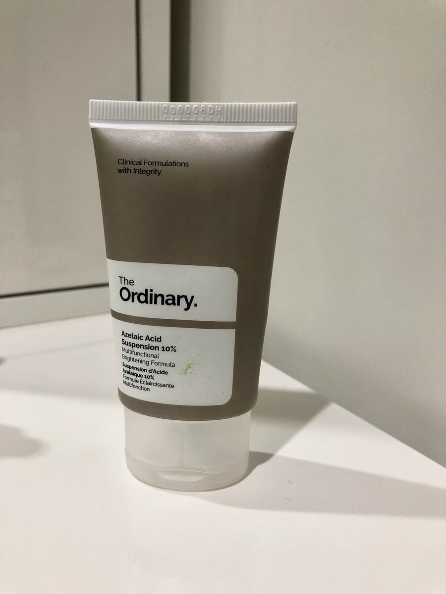 ahimsotired's tweet image. Azelaicจากthe ordinary ตัวนี้ลดรอยแดงได้ดีสิวไม่ขึ้น ลดความมันบนหน้าด้วย เราเป็นคนหน้ามันคือชอบมากเพราะเวลาทามันไม่ทำให้หน้ามันเยิ้ม สั่งจากshopee ราคาประมาณ 300-400 ค่า