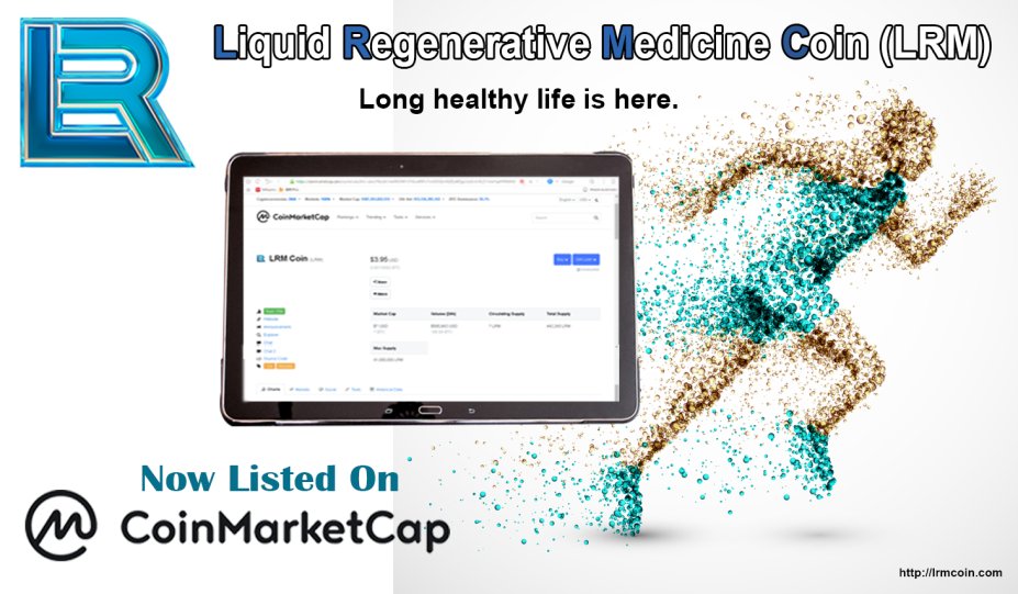 ✅Hello, LRM-Community!!!

 ✅I AM PROUD TO ANNOUNCE LRM COIN NOW LISTED ON COINMARKETCAP!!!

 ✅LRM TEAM AND PLATFORM WAS VERIFIED BY CMC AND APPROVED FOR LISTING

 ✅PLEASE USE THIS LINK coinmarketcap.com/currencies/lrm…

 ✅NEW LRM INVESTORS FROM AROUND THE WORLD WILL COME SOON