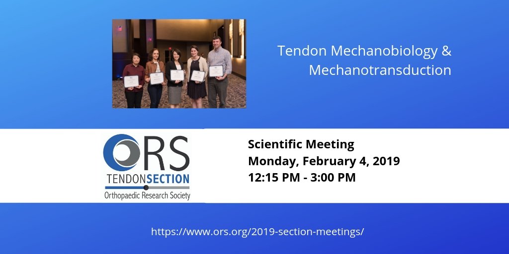 Orthopaedic Research Society (@orssociety) on Twitter photo 