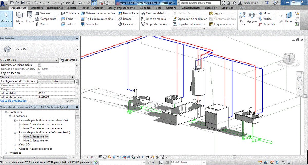 lluciamoreno21's tweet photo. Comenzamos Revit MEP (Mechanical, eléctrical and plumbing) para nuestros proyectos de "Edificación no residencial"
Fontanería AF, ACS y red de saneamiento

#proyectosedificacion #projectesedificacioaprenent #edificacioaprenent #ciutatdelaprenent #FP  #Revit #MEP metodología #BIM https://t.co/MK7gA3btuU