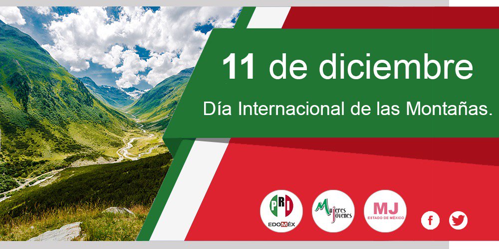 El medio ambiente es asunto de todos y todas #DíaInternacionalDeLasMontañas