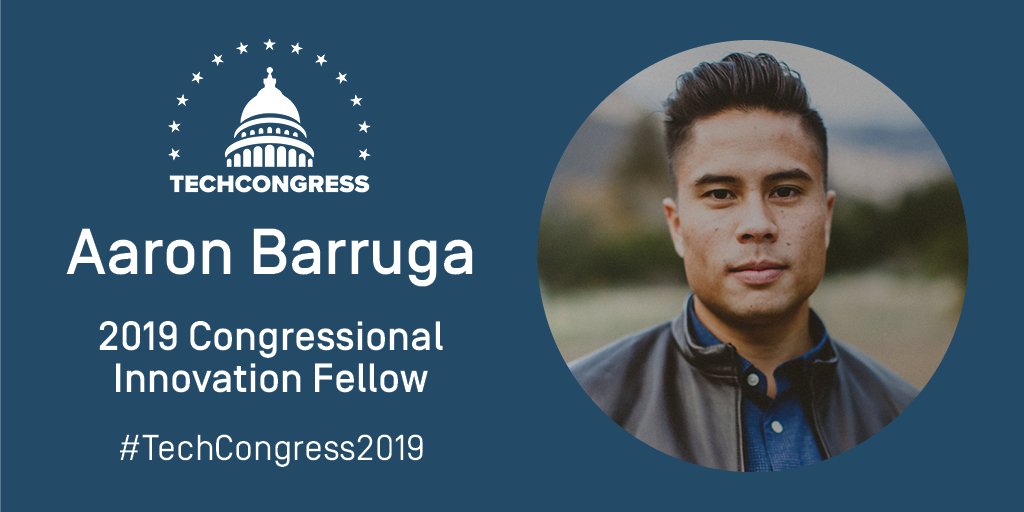 congressfellows's tweet photo. Our first #TechCongress2019 fellow, @AaronBarruga is a Green Beret turned entrepreneur. As a veteran, Barruga started his own company and worked as a counter-terrorism consultant supporting law enforcement &amp; @DeptofDefense agencies. https://t.co/YvekBvA42B https://t.co/9wvfsMpHLM
