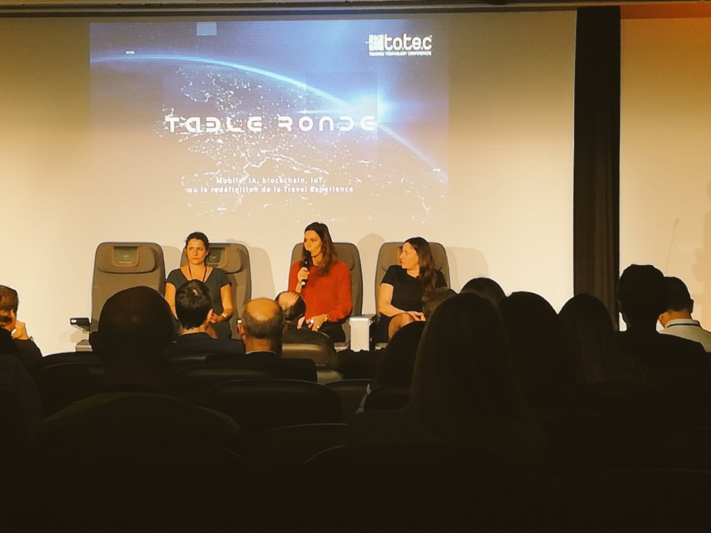 C'est parti pour les confs de l'aprem ! On commence par une table ronde sur le thème de cette année : la travel experience! #TOTEC18 #travel #Tourisme #travelexperience