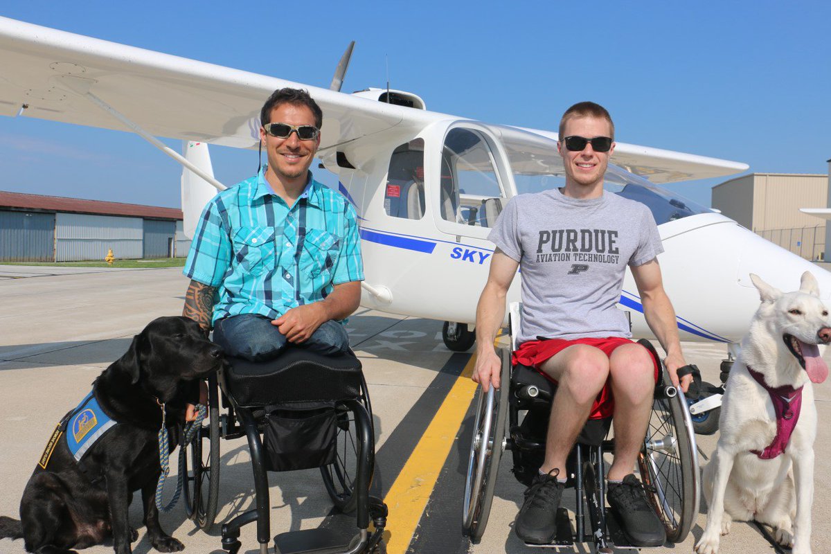 AbleFlight's tweet image. Bernard Dime and Wesley Major are licensed pilots through their Able Flight Scholarships. Why not you? Applications for 2019 training must be postmarked by December 31st. Visit ableflight.org
