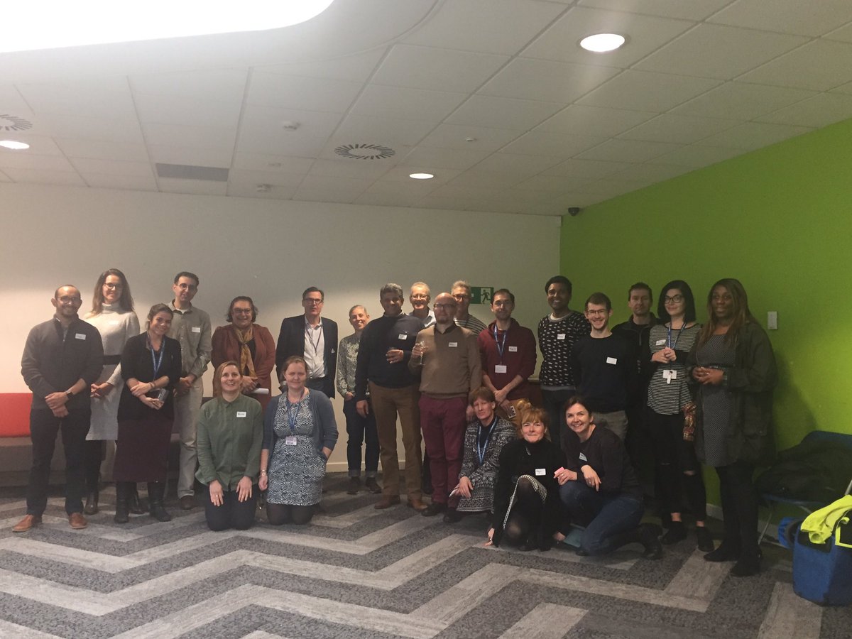 TaranehDean's tweet photo. Lovely Christmas gathering of  some of our ECRs organised by our @ECRBrighton ambassadors @uniofbrighton https://t.co/hrLX7gFQC2