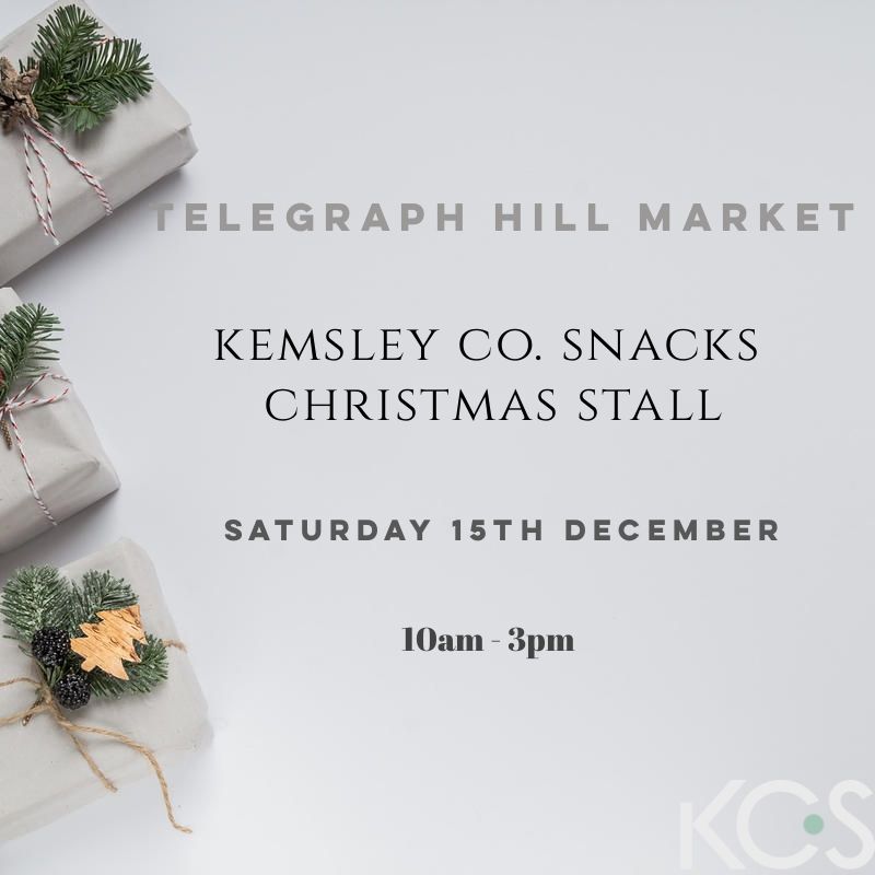 KemsleycoSnacks's tweet photo. Come by and say hi this Saturday @weareccfm 
-
-
-
#saturdayvibes #festiveseason #christmasmarket #telegraphhill #christmas #shoplocal #londonmarkets #vsco #igdaily #picoftheday #kcs #luxurysnacks #stockingfillers #craft #gourmet #brockley #newcross #nunhead #snackenvy #eatclean https://t.co/H5SVk5b1mj
