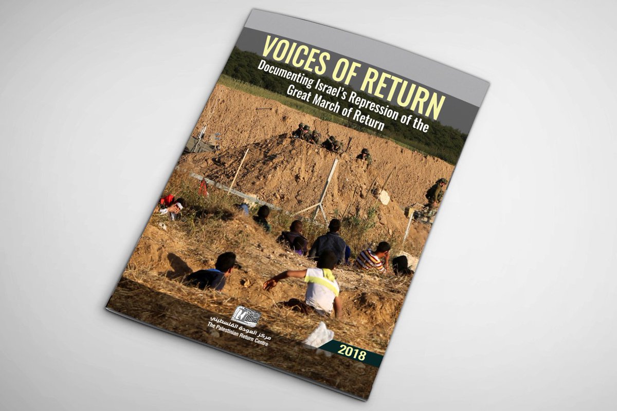 prclondon's tweet photo. On the 70th anniversary of #UN resolution 194, PRC launches a new report "Voices of Return: Documenting Israel's Repression of the Great March of Return." #RightofReturn #Resolution194 #Gaza
https://t.co/INqVCmrW1k https://t.co/pzdotovV6b