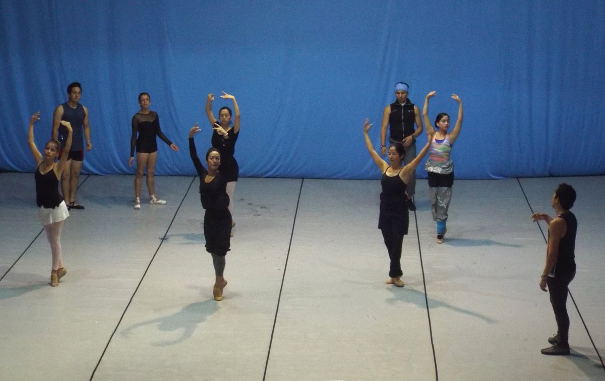 educa_mpt's tweet photo. La Compañía de Ballet Municipal de Trujillo continúa ensayando en nuestro #TeatroMunicipal para brindarnos las mejores performances en cada función que ofrecen.✨ #MásCulturaMenosViolencia https://t.co/MEMELgff1J