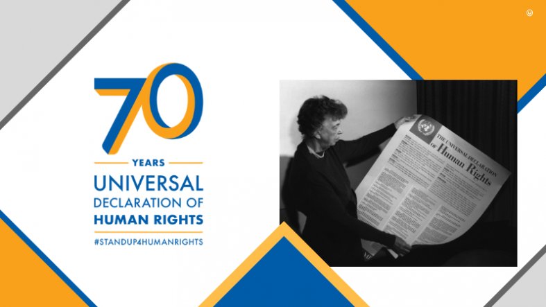 USConsIstanbul's tweet image. Yeni #DipNote blog yazısı: “#İnsanHaklarıGünü ve #İnsanHakları Evrensel Bildirgesi&apos;nin 70. Yılını Kutlarken&quot; go.usa.gov/xPSh2 #UDHR70