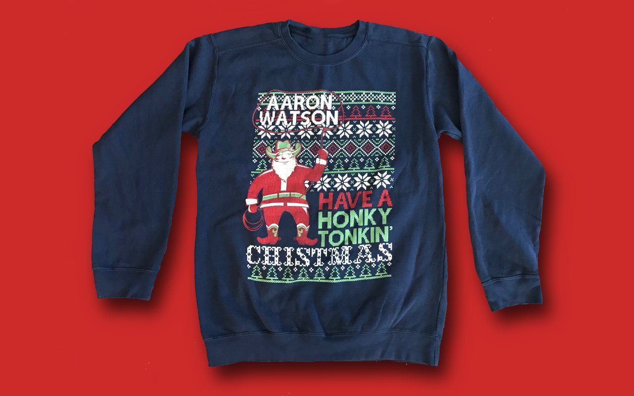 Aaron christmas sweater best sale