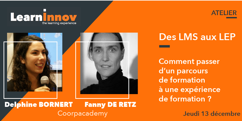 laDLAcademy's tweet photo. Delphine Bornert et Fanny De Retz de @coorpacademy nous expliquent comment transformer la #formation en une véritable #expérience . #eLearning #LearnInnov2018 #RH https://t.co/QbmQk60fGB https://t.co/jyicq6gYTk